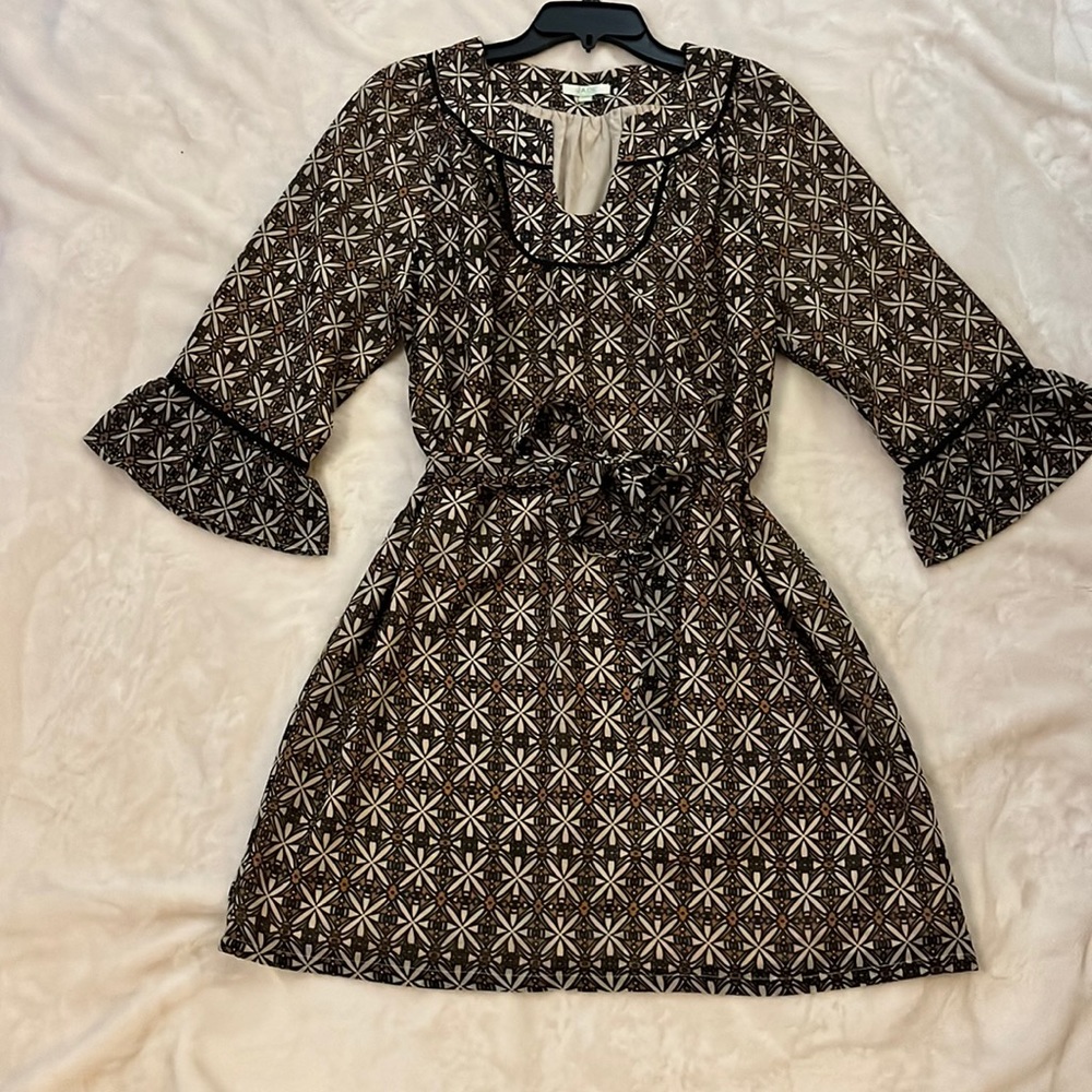 Jade printed 3/4 sleeve dress size XL - Picture 1 of 7